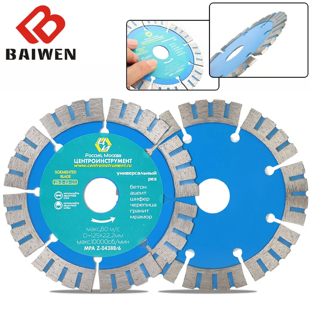 

125mm Circular Diamond Saw Blade Dry Wet Cut off Wheel For Porcelain Tile Granite Marble Concrete Stone Cutting Tool Accessories