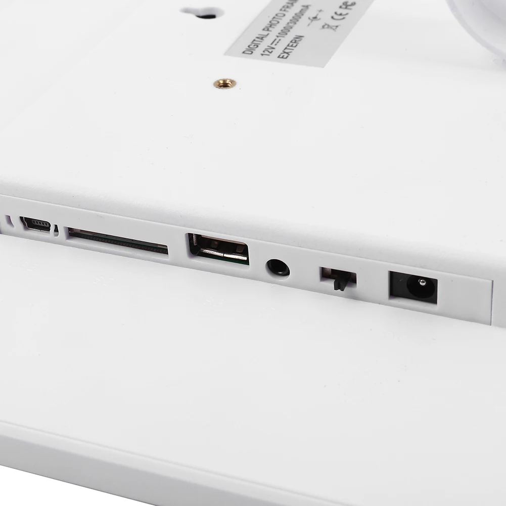 

DPF-1209T Digital Photo Frame Front Touch Button Smart HD Picture Multifunction Music Player Remote Control