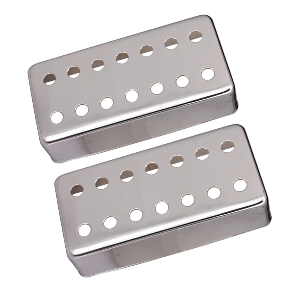 pack von 2 pcs humbucker pickup covers messing elektrische gitarre musical teil decor für 7 string e gitarre zubehör free global shipping