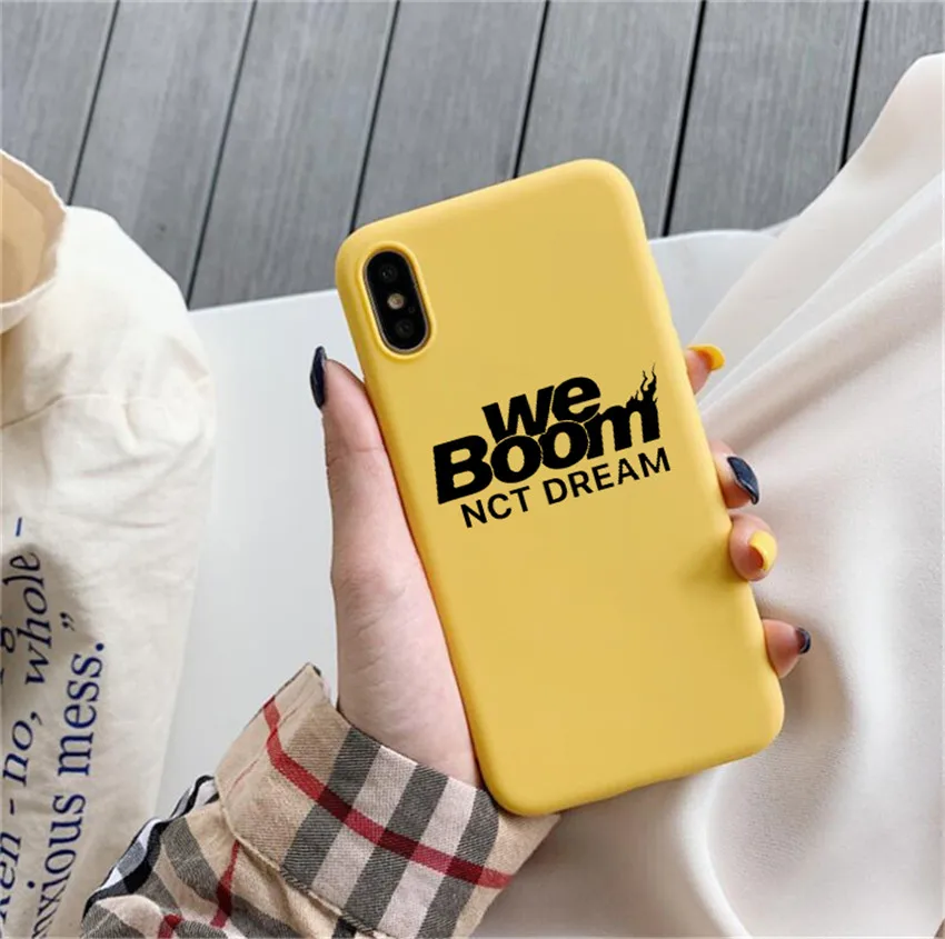 NCT DREAM We Boom Светлячок чехол для iPhone X 7 Plus XS 10 силиконовый чехол для телефона iPhone 6S 8 6 Plus XS Max чехол
