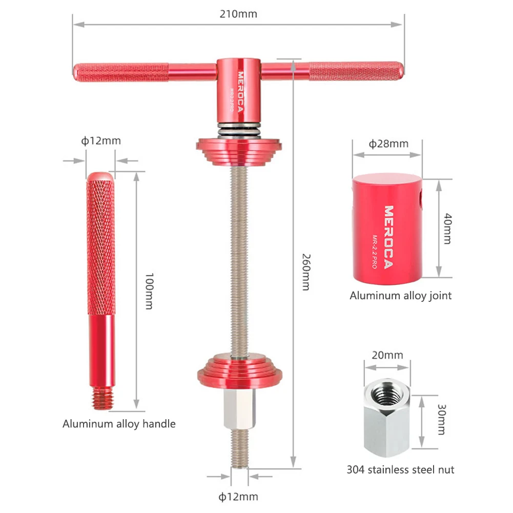 

Bicycle Repair Tool Mountain Bike Tool Bicycle Headset or Headphone Pedal Bearing Cup Press Tool Press Tool Bicycle
