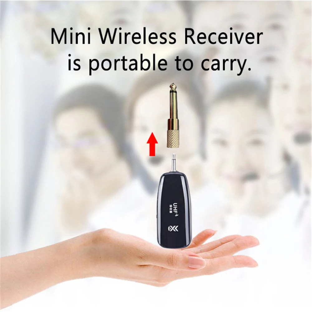 

UHF Universal Wireless Headset Microphone Wireless Microphone Headset Mic for Voice Amplifier Speaker Teaching