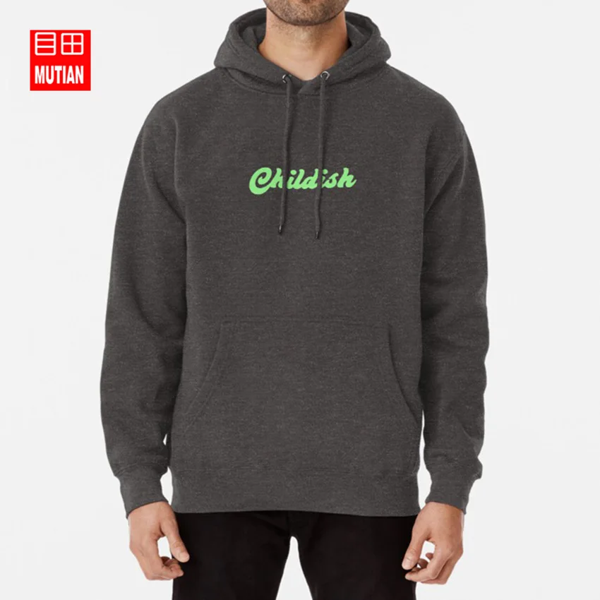 TGFbro-Детские(зеленые и красные) толстовки tgf tgfbro детские - Цвет: darkgrey-hoodie