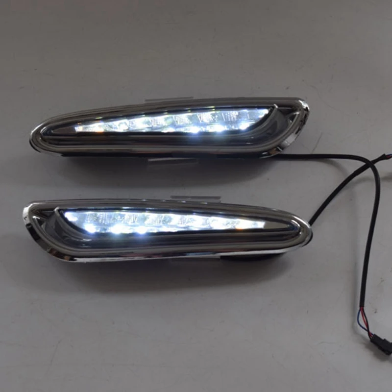 2 вида цветов автомобильный сигнал поворота противотуманная фара светодиодный