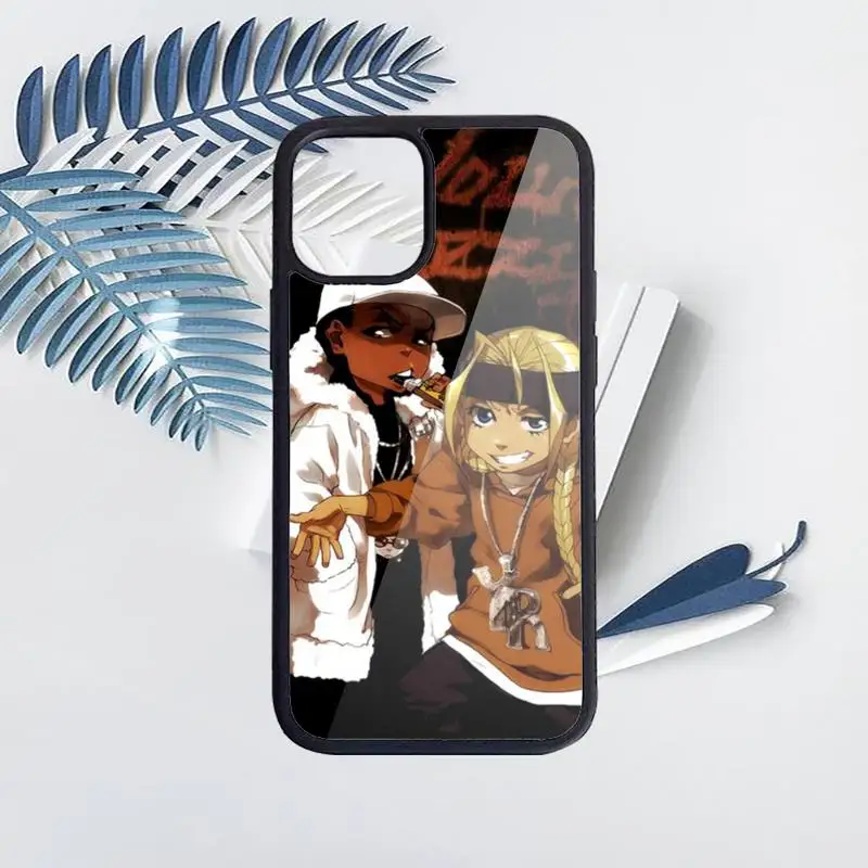 

Huey Freeman Boondocks Phone Case PC for iPhone 11 12 pro XS MAX 8 7 6 6S Plus X 5S SE 2020 XR Luxury brand shell funda
