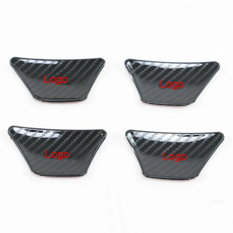 

Tonlinker Interior Car Door Handle Bowl Cover Sticker For Citroen C5X 2021 Car Styling 4 PCS Stainless Steel Cover Sticker