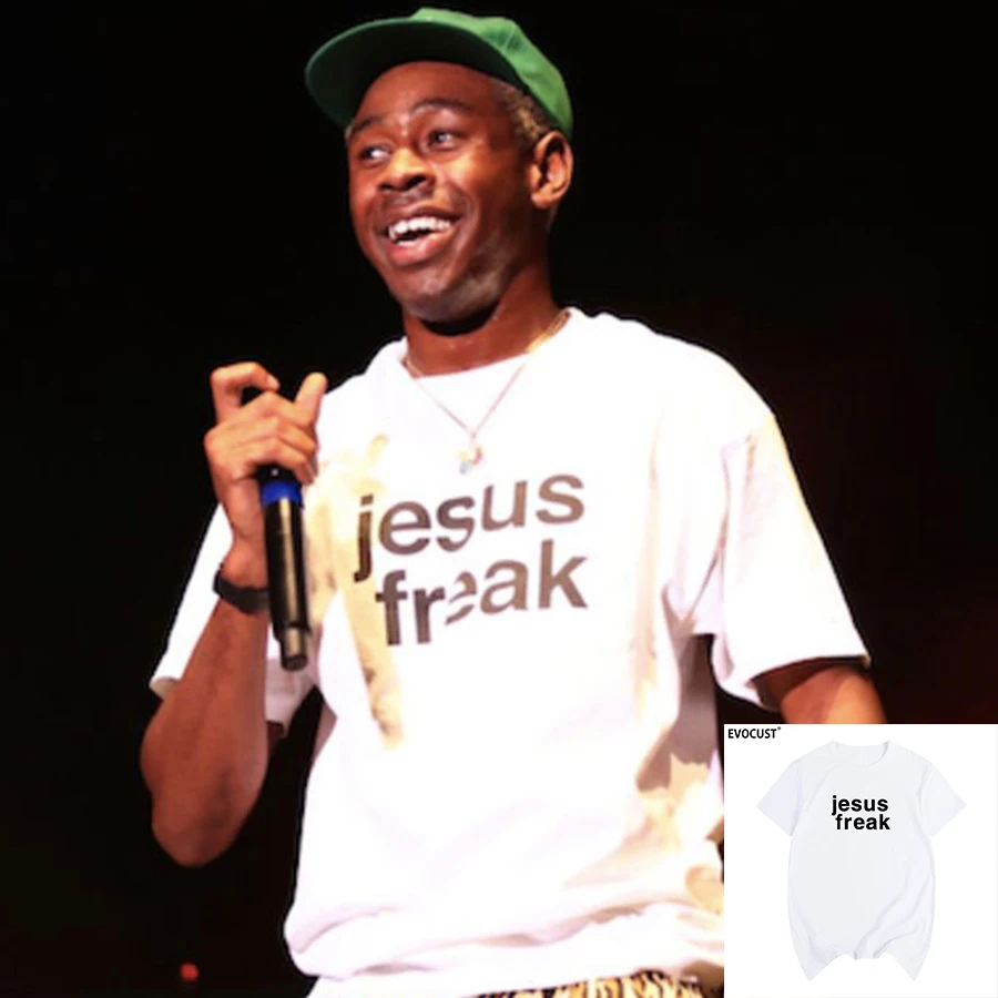 Jesus freak Golf Wang Tyler The Creator футболка в стиле хип хоп с вишневыми бомбами океаном