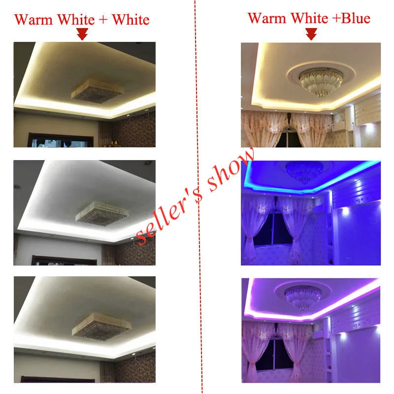 Светодиодная лента меняющая цвет с дистанционным управлением диммер SMD 5730