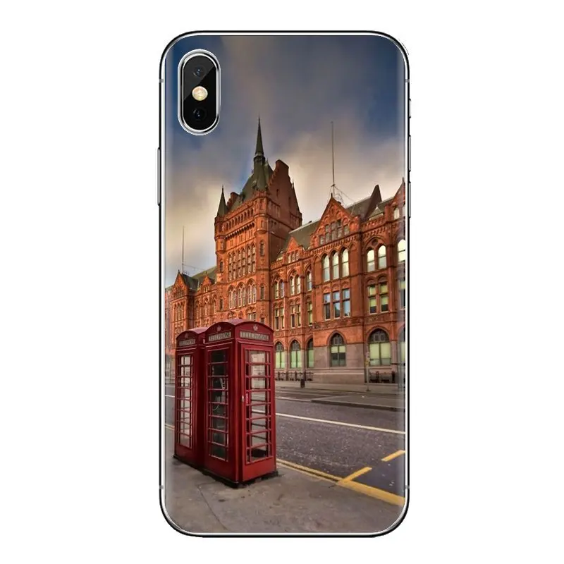 Красный лондонская телефонная будка для Oneplus 3t 5T 6T Nokia детей возрастом 2 3 5 6 8 9 230 3310