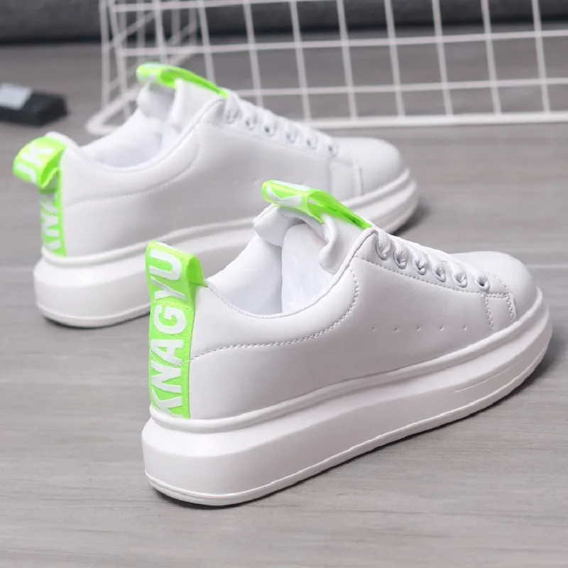 Женские кроссовки 2019 Весенняя Новинка Designer Wedges Кроссовки на платформе Женская