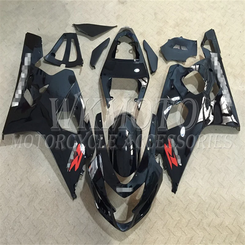 

Для SUZUKI GSXR600 GSXR750 04 05 K4 2004 2005 комплект обтекателей кузова носа брызговика боковой капота задняя панель S6