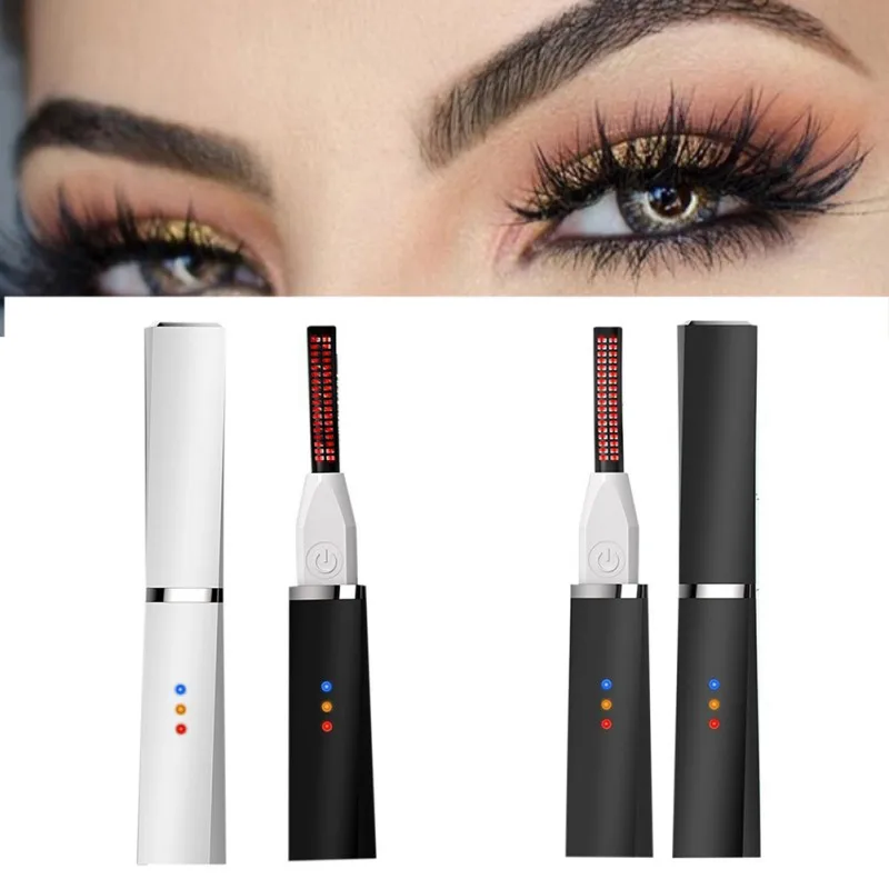 

Female Electric Eyelash Curler Heating Eyelash Curler Charging Beauty Tool Electric Eyelash Curler New y2