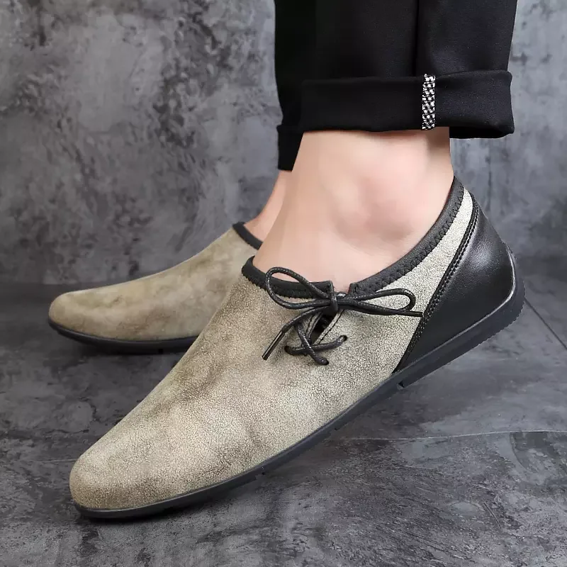 Повседневная обувь Мужская дышащая модная мужская зимняя в стиле ретро легкая