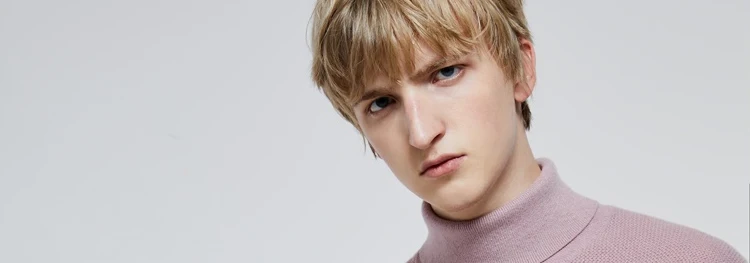 JackJones Мужской умный Повседневный свитер с длинными рукавами и высоким воротником 219324520