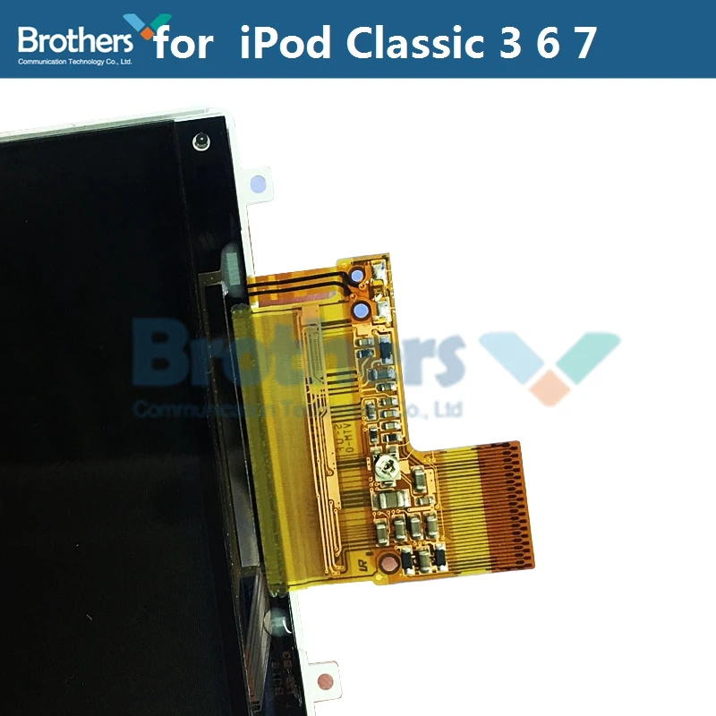 screen for apple ipod video classic lcd display lcd screen for ipod classic 3 6 7 lcd only phone replacement part tested working free global shipping