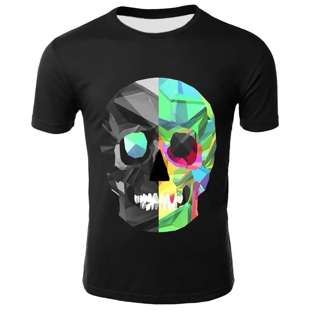 Высококачественная футболка с художественным дизайном мужская летняя новая