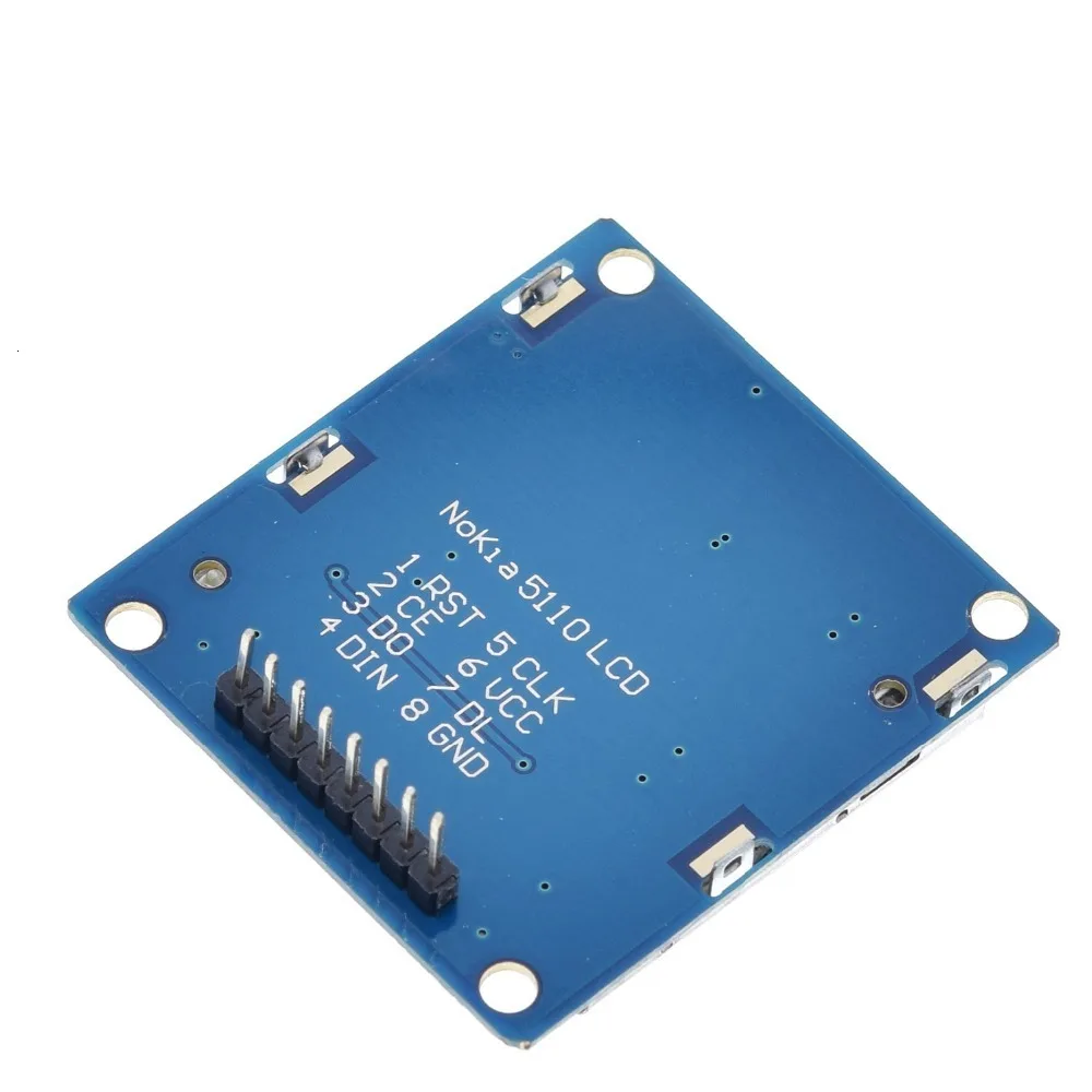1 шт. ShengYang высокое качество 84*48 84x48 ЖК-модуль белая подсветка адаптер PCB для Nokia 5110 для Arduino Лидер продаж по всему миру