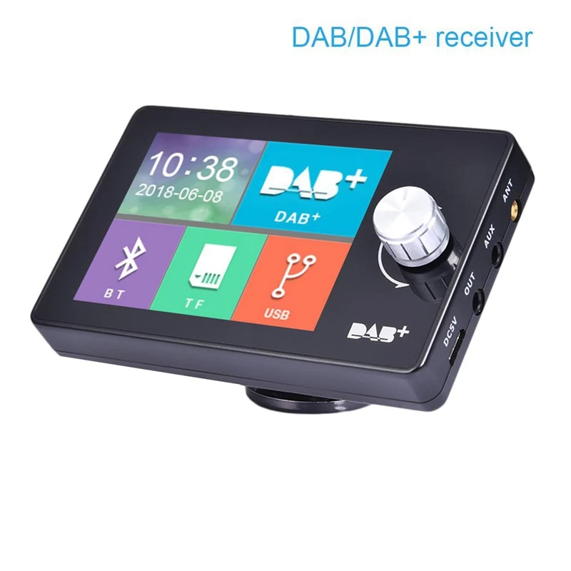 Автомобиль Европа Dab Plus цифровой вещательный fm-приемник несколько музыкальных форматов с экраном 2,8 дюйма автомобильные аксессуары
