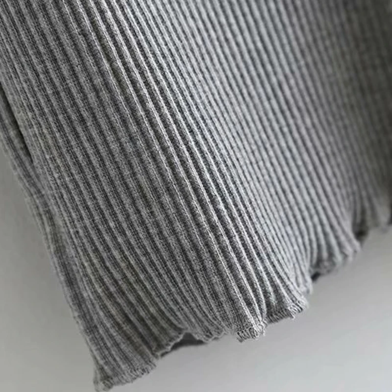 Женский укороченный топ на пуговицах GOPLUS сексуальная Летняя короткая футболка в