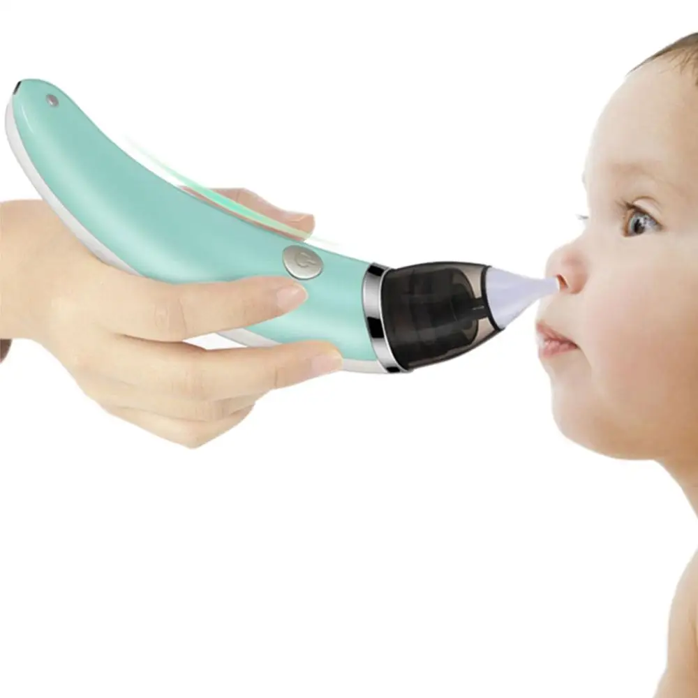 

Baby Nasal Aspirator Electric Safe Hygienic Nose Cleaner With 2 Sizes Of Nose Tips And Oral Snot Sucker For Newborns Boy Girls