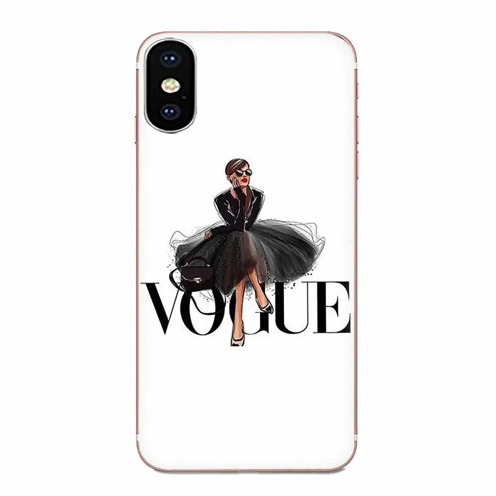 Новейший супер милый чехол для телефона Vogue Girl LG K50 Q6 Q7 Q8 Q60 X Power 2 3 Nexus 5 5X V10 V20 V30 V40 Q