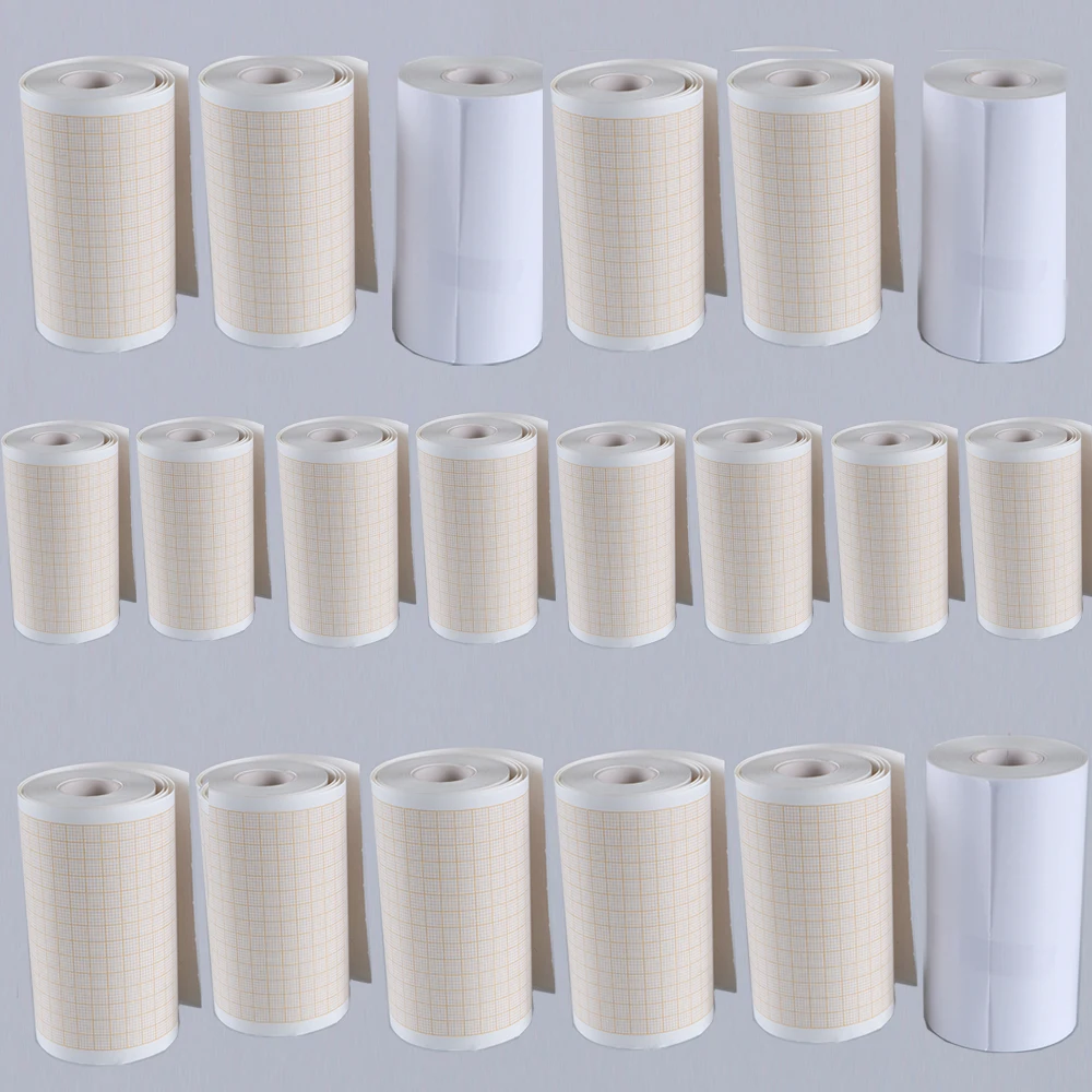 

50mm(W)*20m(L) ECG Machine Thermal Recording Paper EKG Thermal Print Paper for CONTEC ECG90A ECG100G SE101 Elektrokardiograph
