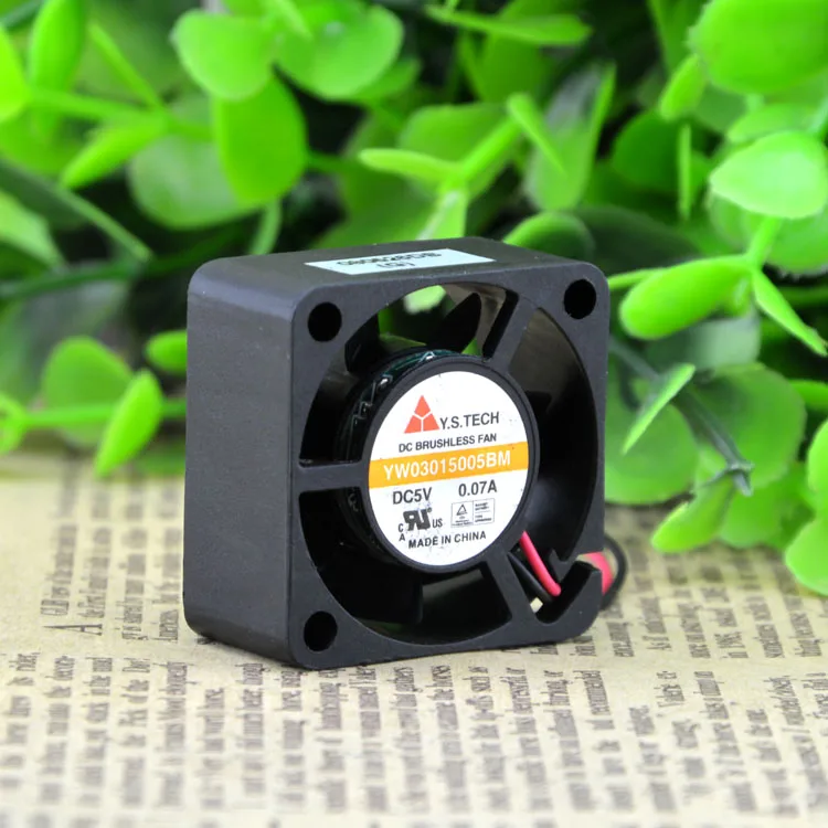 Yuanshan Yw03015005bm 5v 0.07a 3cm 3015 тихий двухшариковый вентилятор для ноутбука | Компьютеры и
