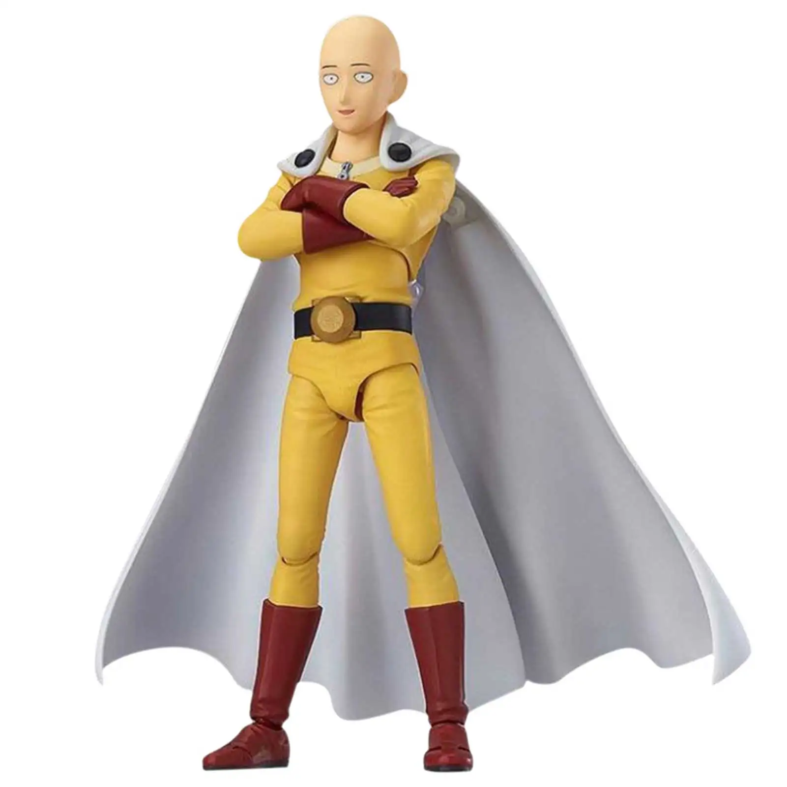 

16cm Anime One Punch Man Movable Figure Toy Saitama Sensei DXF Hero PVC Action Figure Model Doll Collectible Figure Gift