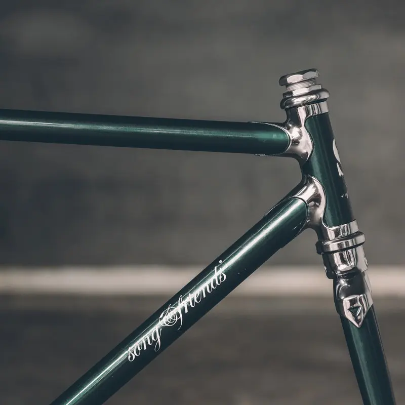 700C рама для шоссейного велосипеда 4130 хромированная молибденовая индивидуальная