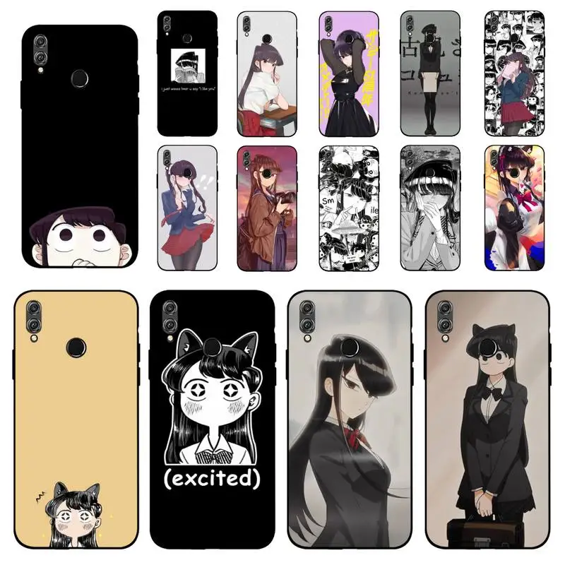 

YNDFCNB Komi Shouko Komi-san Phone Case for Huawei Honor 10 i 8X C 5A 20 9 10 30 lite pro Voew 10 20 V30