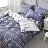 home textile bedsheet set four piece suit northern europe bedding sets home textile simple style cover pillowcase bed sheets