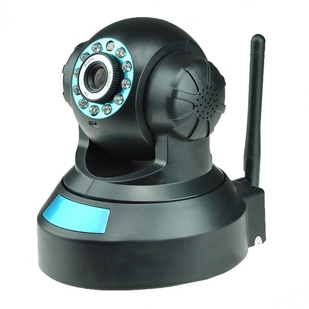 

Wide Angle IP Night Vision Monitor Infrared WIFI HD Surveillance CCTV Wired Home Led Security Camera