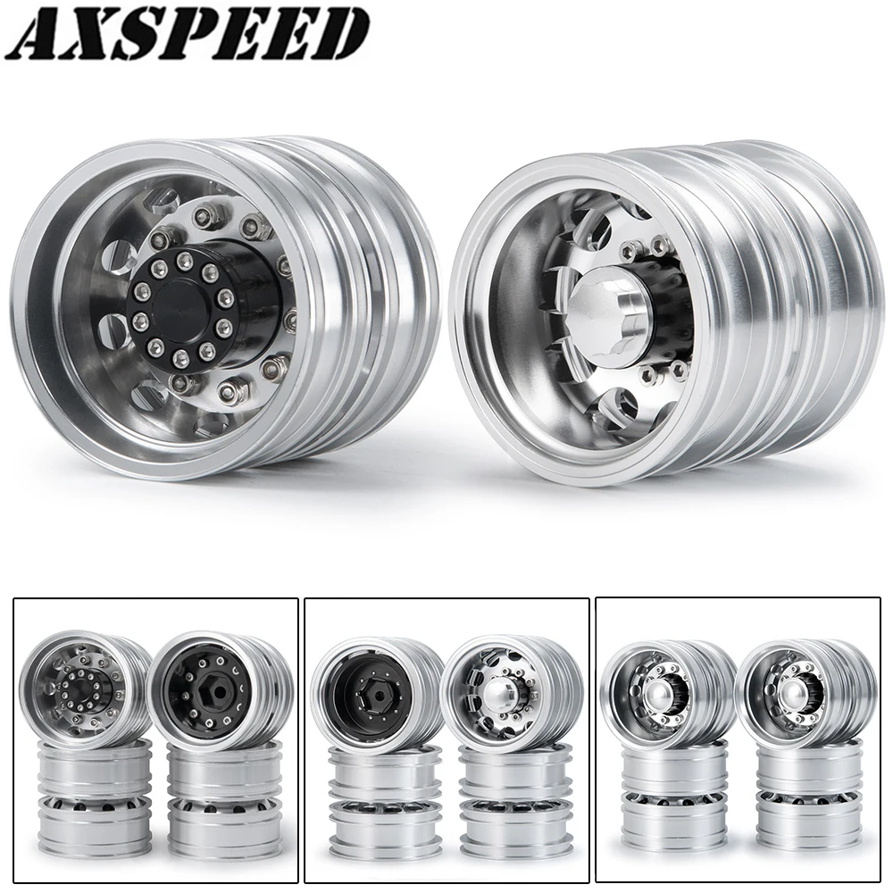 Заднее колесо AXSPEED Tamiya 10 спиц ступица заднего колеса из алюминиевого сплава для