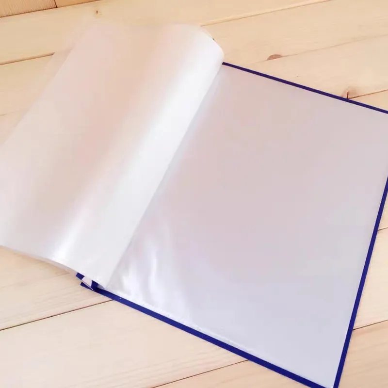 20/30 листов/Набор цветных пластиковых перфорированных карманов A4 11 отверстий