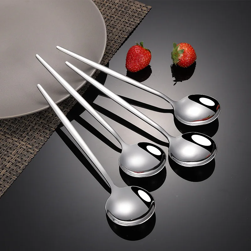 Handle stainless steel cutlery set with fork knife and spoon for Tableware | Dinnerware Sets