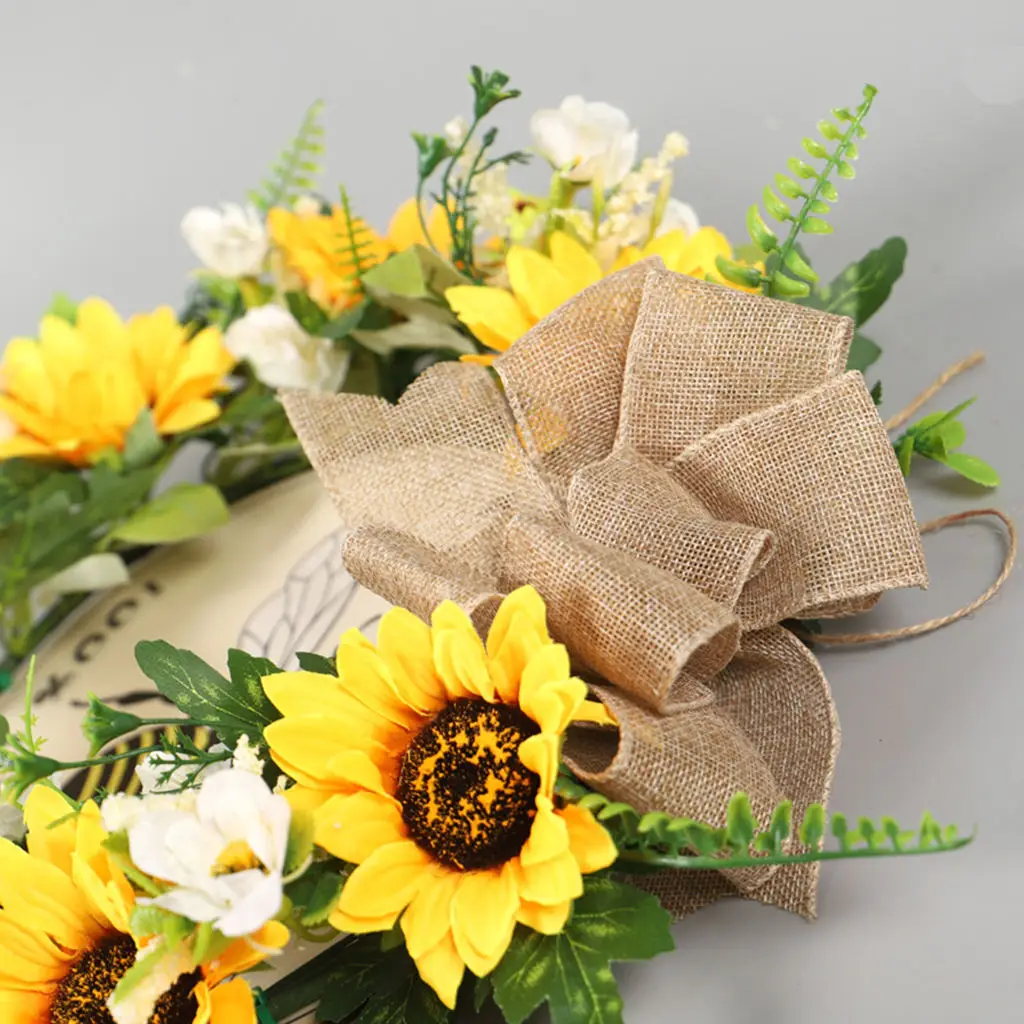 

Round Artificial Garland Spring Summer Garland s Garland