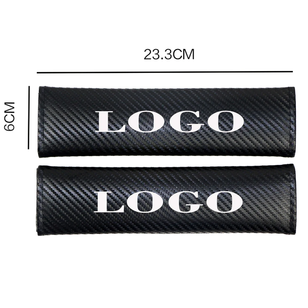 2 предмета в машине логотип Чехол для ремня безопасности чехол Mercedes BMW Skoda Toyota Citroen