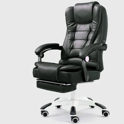 A2 Офисный стул домашний компьютерный стул Silla Gamer PU удобный механизм игровой стул Silla Oficina Cadeira Gamer 7 точечный массаж - Цвет: A2