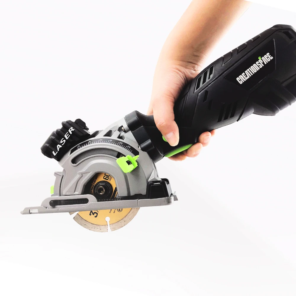 Electric Circular Saw 89mm Power Tools Dust Passage Multifunction Cutting Machine For Wood/Metal/Ceramic Tile | Инструменты