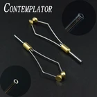 Приспособления для завязывания мушек CONTEMPLATOR, 2 варианта на выбор, с дуговым горловиной или черным керамическим наконечником, конические ножки, инструменты для завязывания пуль