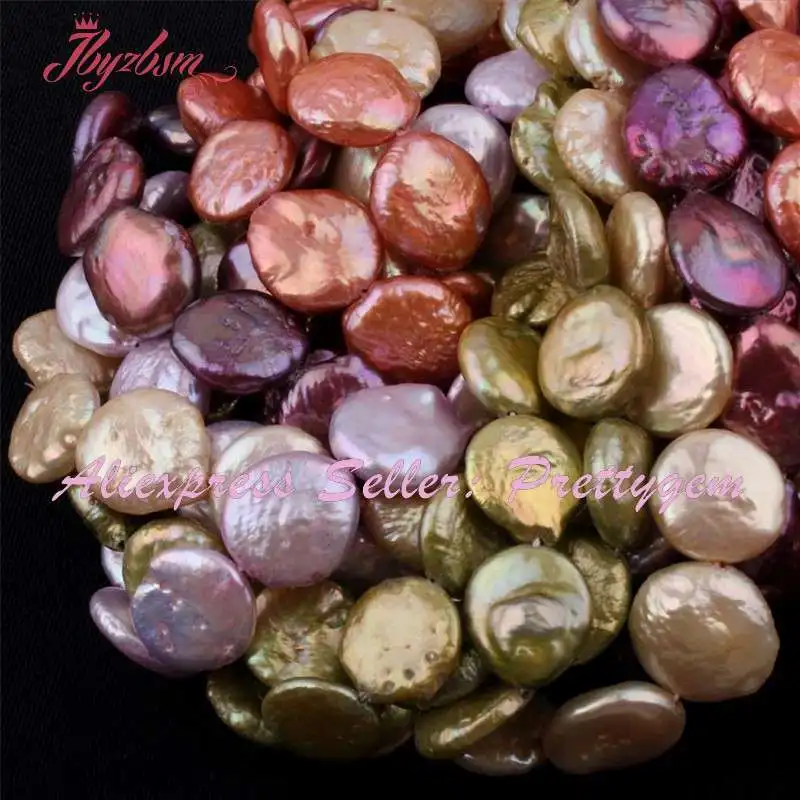 11 12 мм для монет Форма пресноводный жемчуг Натуральный камень натуральный