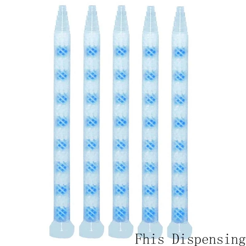 

Pack of 200 Static Mixing Tube Cross Cross Core X Type AB Glue Stirring Tube GSM9-16