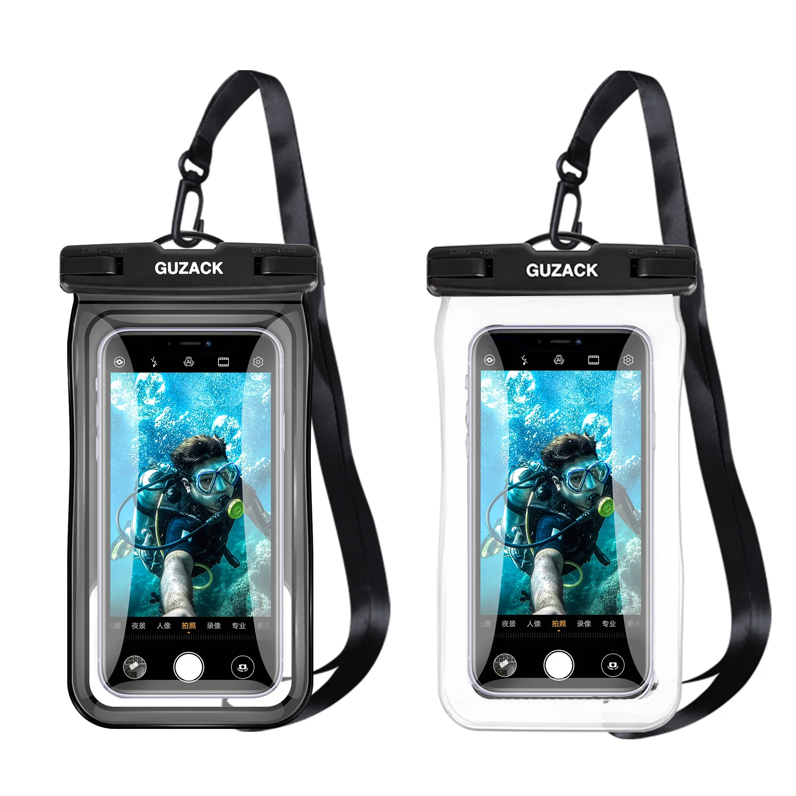 

RYWER для 2 шт. плавающая подушка безопасности водонепроницаемая сумка для телефона для iPhone 12 Pro Max 11 Xs Max S21 S20 S10 Plus полный обзор водонепроницаем...