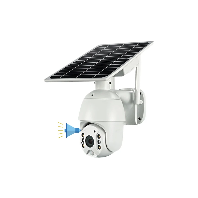 

Two Way Audio Voice Intelligent Solar 4G Camera Energy Alert Ptz 2Mp