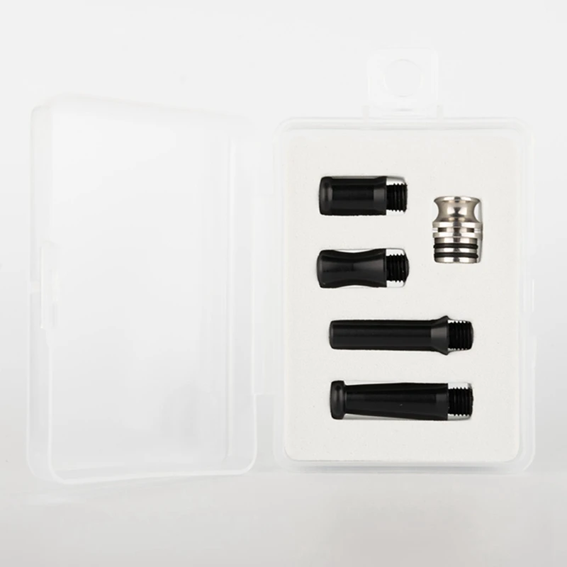 

High End V2 510 Drip Tip Long Mouthpiece 6 Sizes Narrow Bore Drip Tip For RDA RBA RTA Tank Atomizers Ecigs Accessory