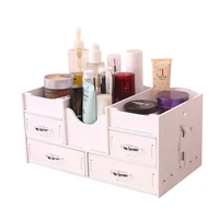 makeup organizer storage box for cosmetic large capacity cosmetic organizer waterproof desktop jewelry makeup drawer container