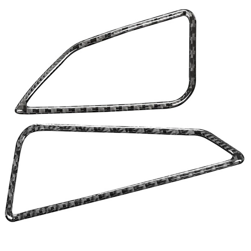 

Car A Pillar Dashboard Air Outlet Bezel Trim Cover Frame Stickers Carbon Fiber for Toyota Corolla 2019 2020 2021