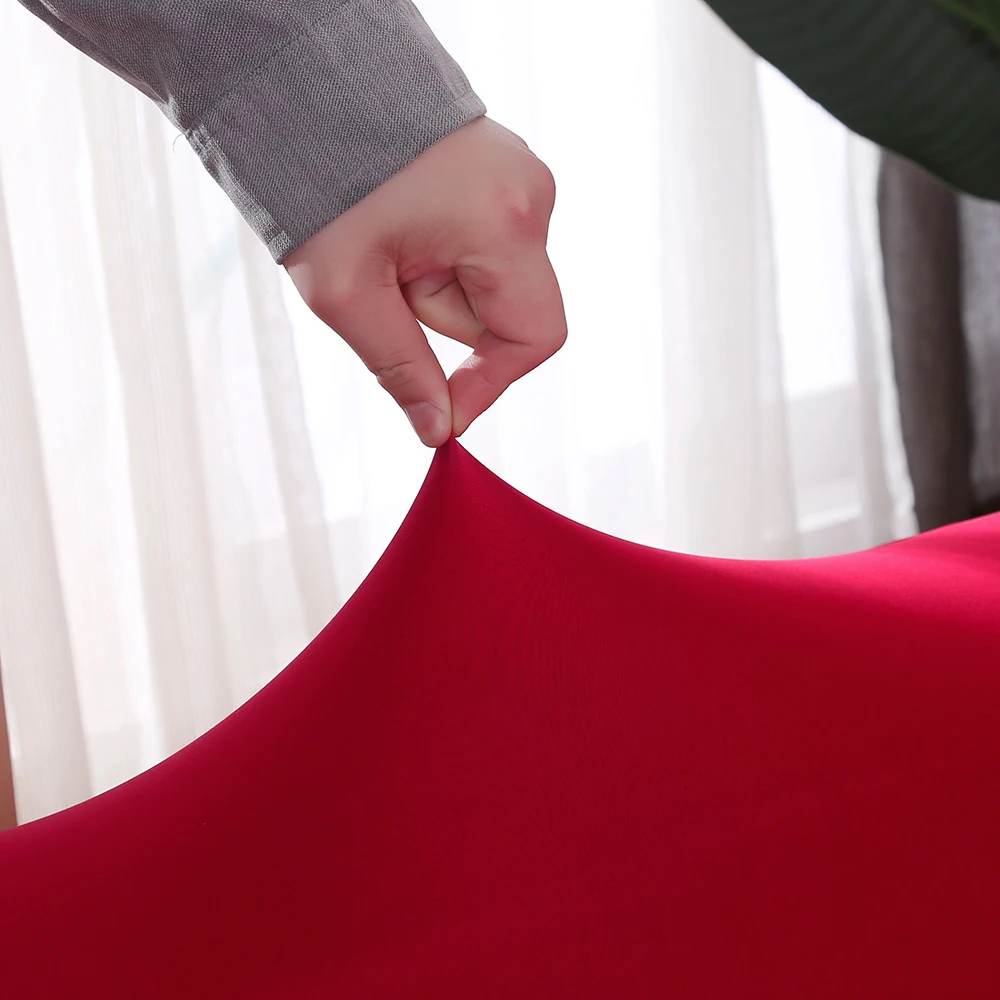 Эластичный чехол для дивана эластичная ткань однотонный угловой диван