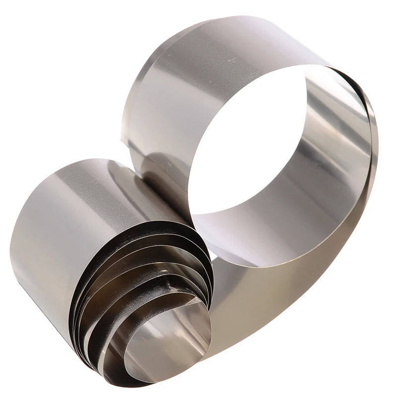 Никелевая пластина высокой степени очистки 1 шт. тонкая серебристо серая фольга