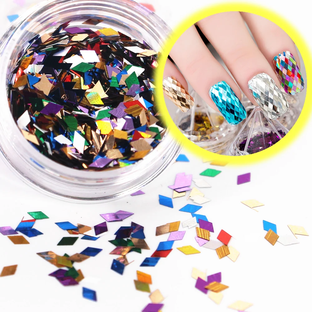 1 коробка красочные ромб набор гелевых лаков все для маникюра! Полупостоянная Vernis